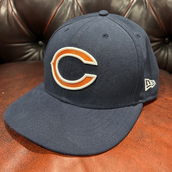 New Era 59FIFTY Chicago Bears Fitted Hat Size 7 1/2 NFL - Picture 1 of 3